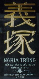 Van Bia Nghia Trung
